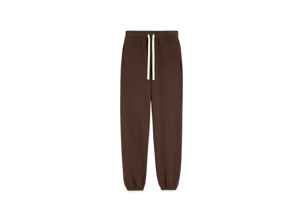 Jil Sander Cotton Terry Sweatpants "Plum"