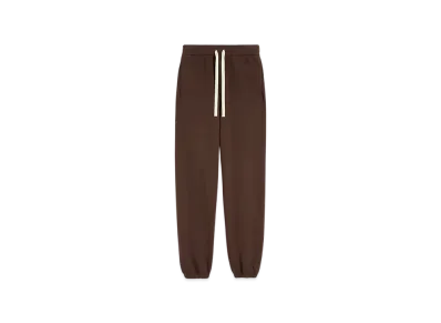 Jil Sander Cotton Terry Sweatpants "Plum"