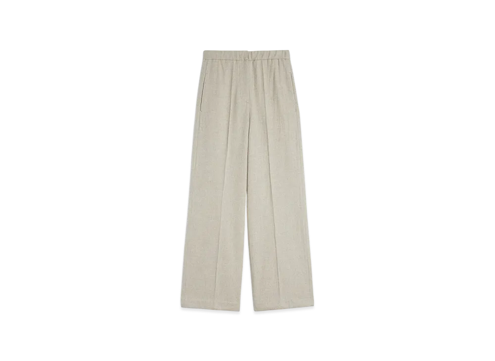 Jil Sander Wool Flannel Trousers "Ginger"