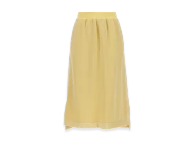 Jil Sander Women's Midi Skirt "Yellow"