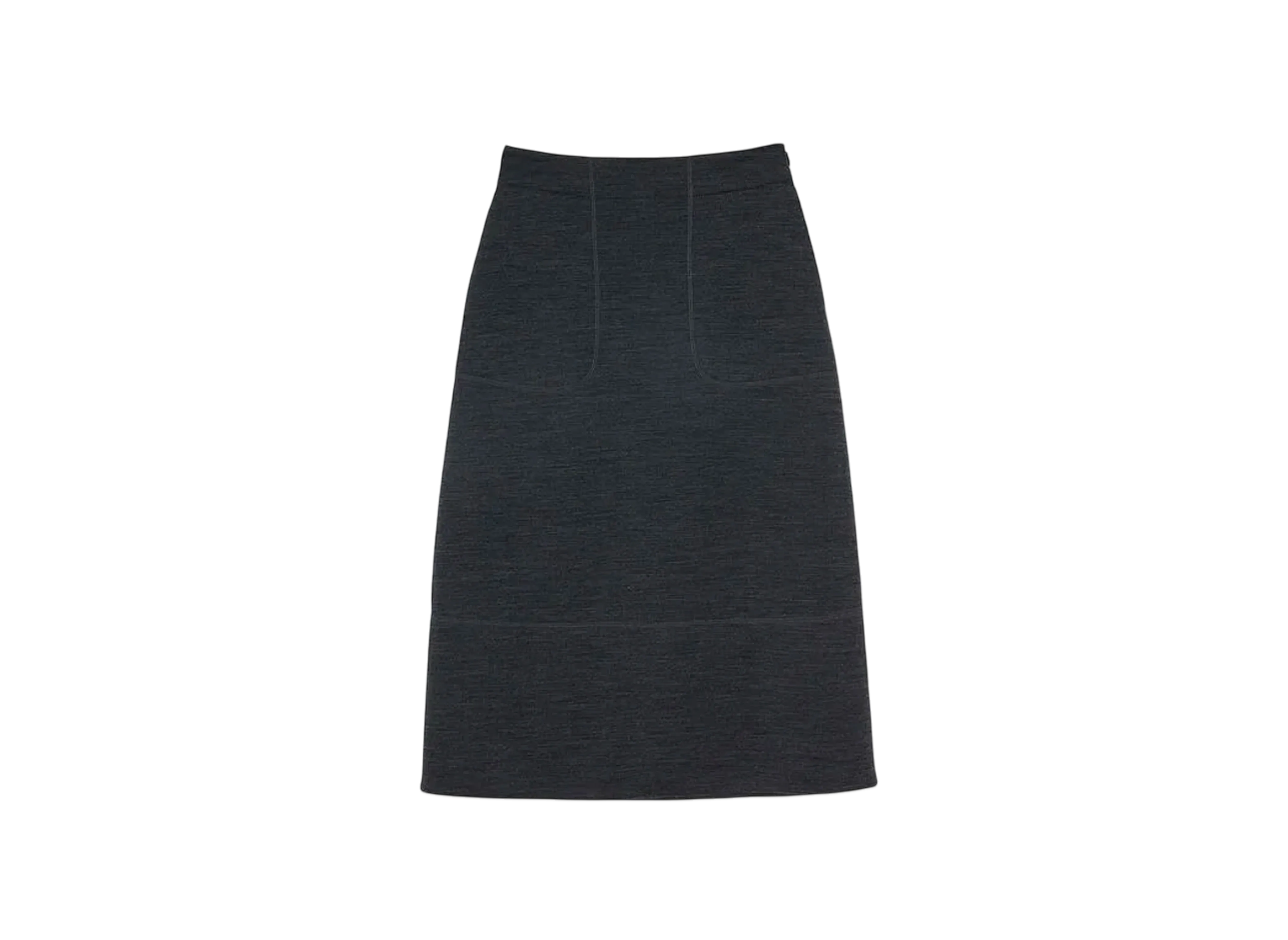 Jil Sander Women's A-Line Skirt "Carbon Grey"