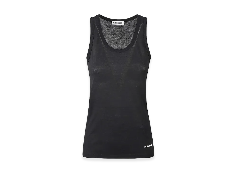 Jil Sander Women's Logo Top "Black"