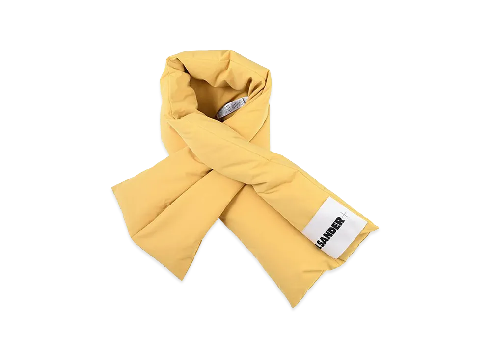Jil Sander Women's Down Scarf "Golden"