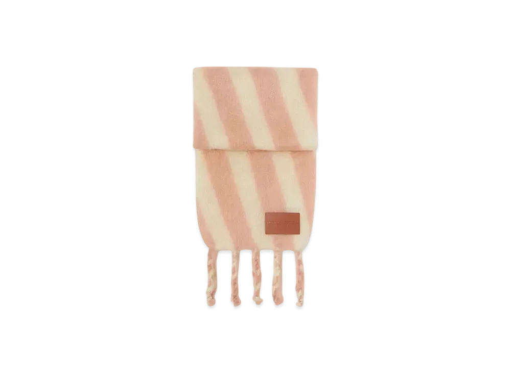 Jil Sander Printed Scarf "Pink Stripes"