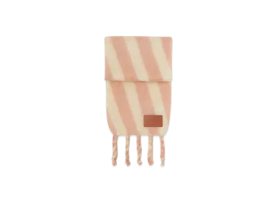 Jil Sander Printed Scarf "Pink Stripes"