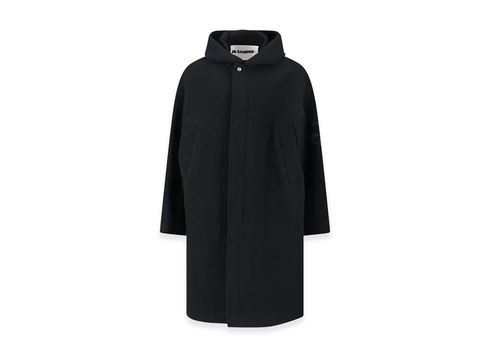 Jil Sander Virgin Wool Coat "Black"