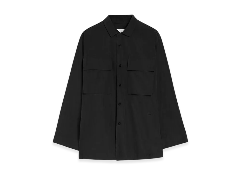 Jil Sander Cotton Poplin Shirt "Black"