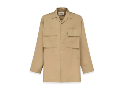Jil Sander Cotton Poplin Shirt "Beige"