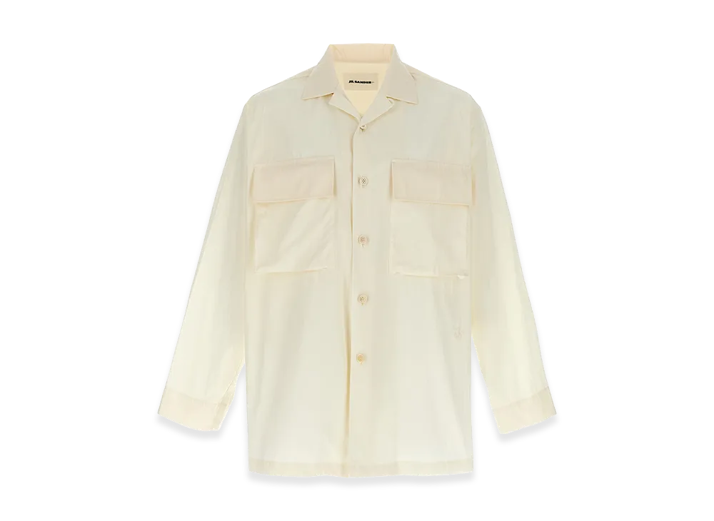 Jil Sander Logo Embroidery Shirt "White"