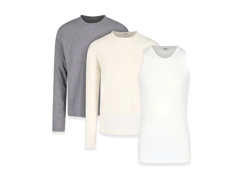 Jil Sander Set 2 T -Shirts And Tanks Top "Multicolor"