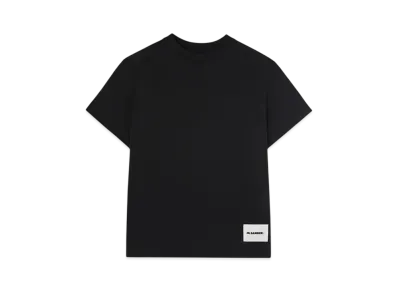 Jil Sander Men's 3-Pack Short-Sleeved T-Shirt Set "Black"