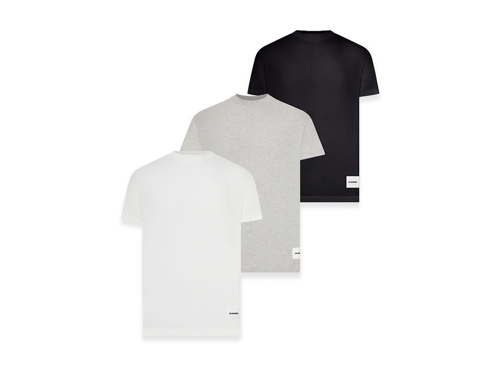 Jil Sander Set Of 3 Short-Sleeved T-Shirts "Multicolor"