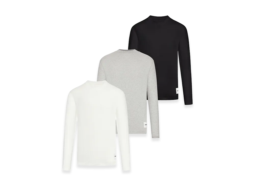 Jil Sander Organic Cotton T-Shirt (Pack Of Three) "Multicolor"
