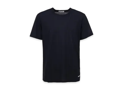 Jil Sander Cotton Crewneck T-Shirt "Dark Blue"