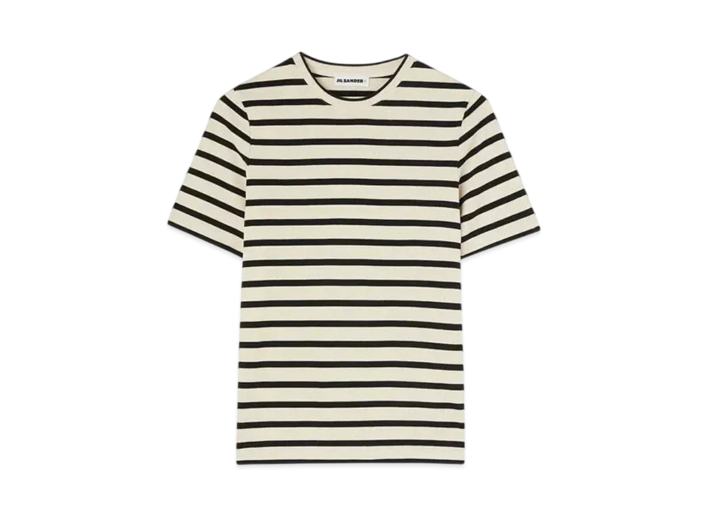 Jil Sander Men's Crew-Neck T-Shirt "Bluejay"