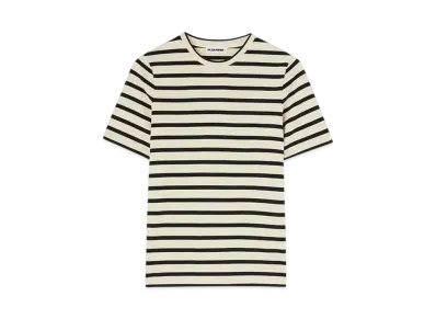 Jil Sander Men's Crew-Neck T-Shirt "Bluejay"