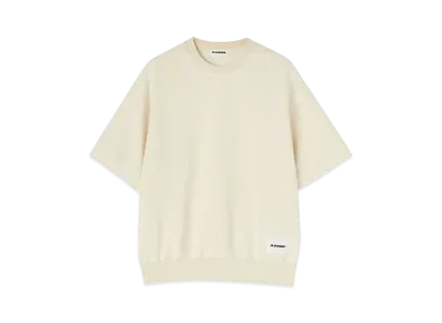 Jil Sander Men's Crew-Neck T-Shirt "Dune"