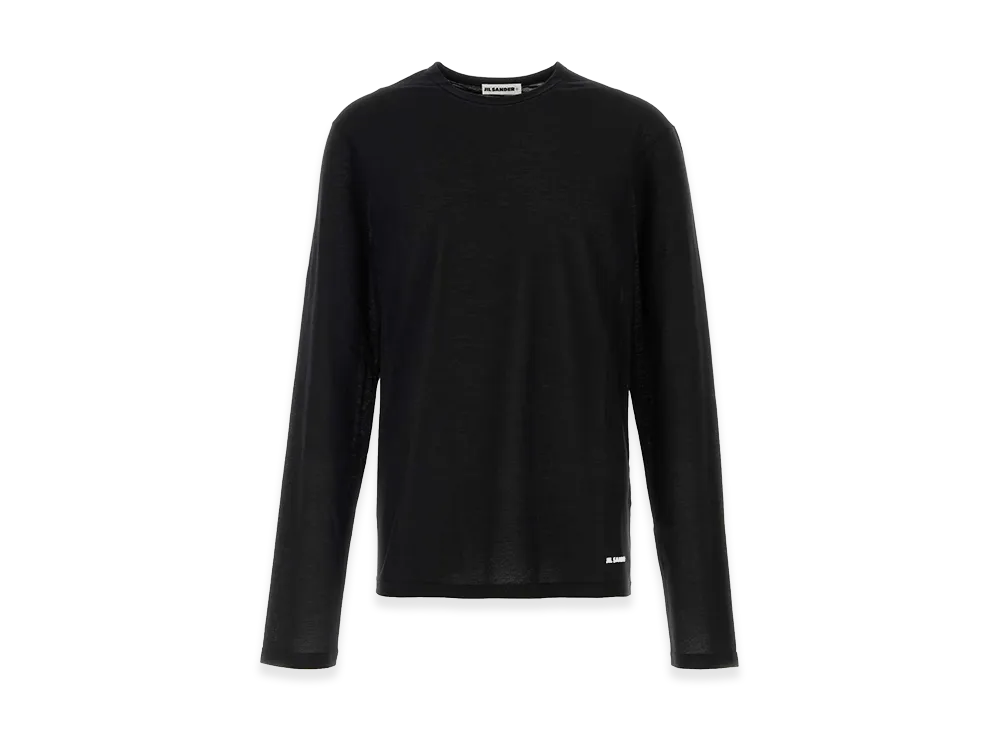 Jil Sander Cotton T-Shirt "Black"
