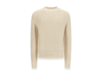 Jil Sander Alpaca Wool Sweater "White"