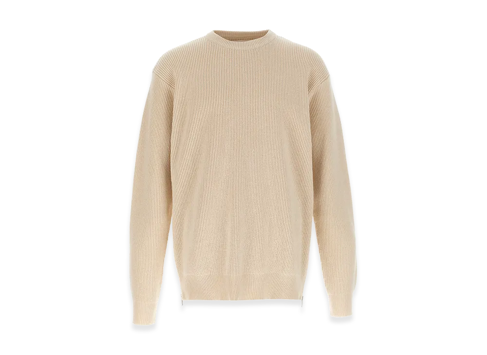 Jil Sander Zip Sweater "White"
