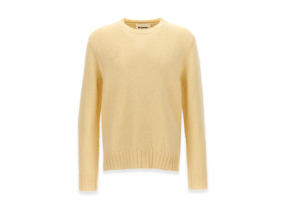 Jil Sander Wool Sweater "White"