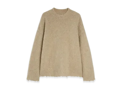 Jil Sander Wool Crew-Neck Sweater "Beaver"