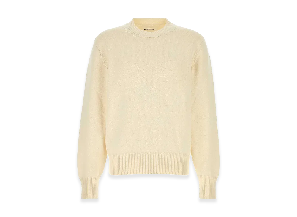 Jil Sander Cotton Sweater "White"