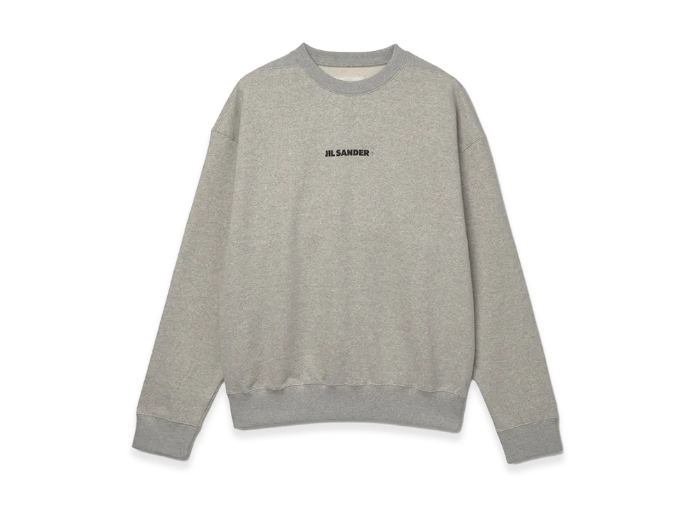 Jil Sander + Logo Sweatshirt "Powder Gray"