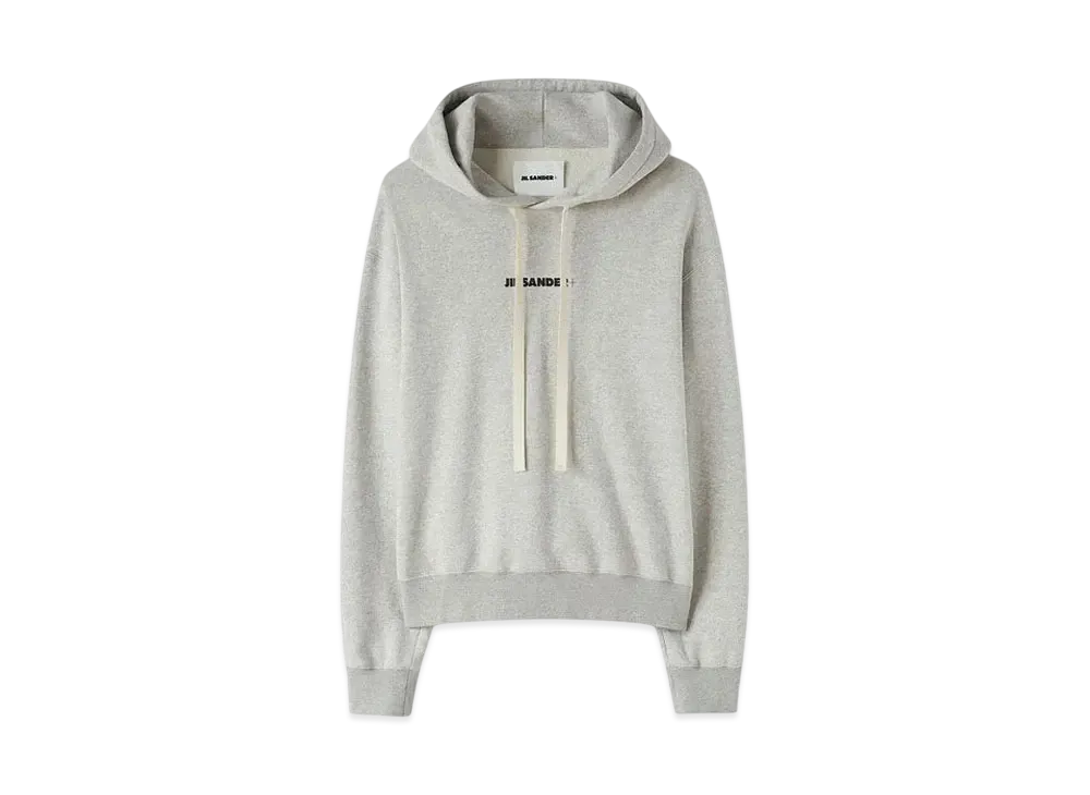 Jil Sander Men's Hooded Logo Sweatshirt "Powder Green"