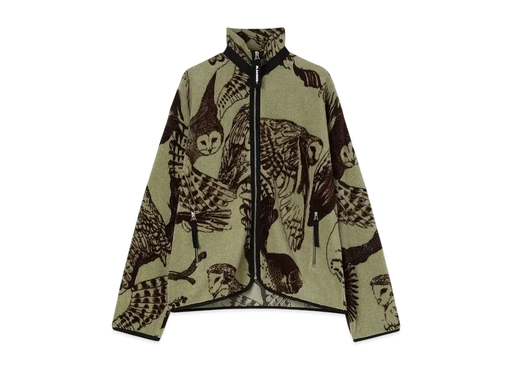 Jil Sander Men's Jacquard Sweatshirt "Unachite"