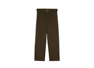 Jil Sander Men's Belted Trousers "Brown"