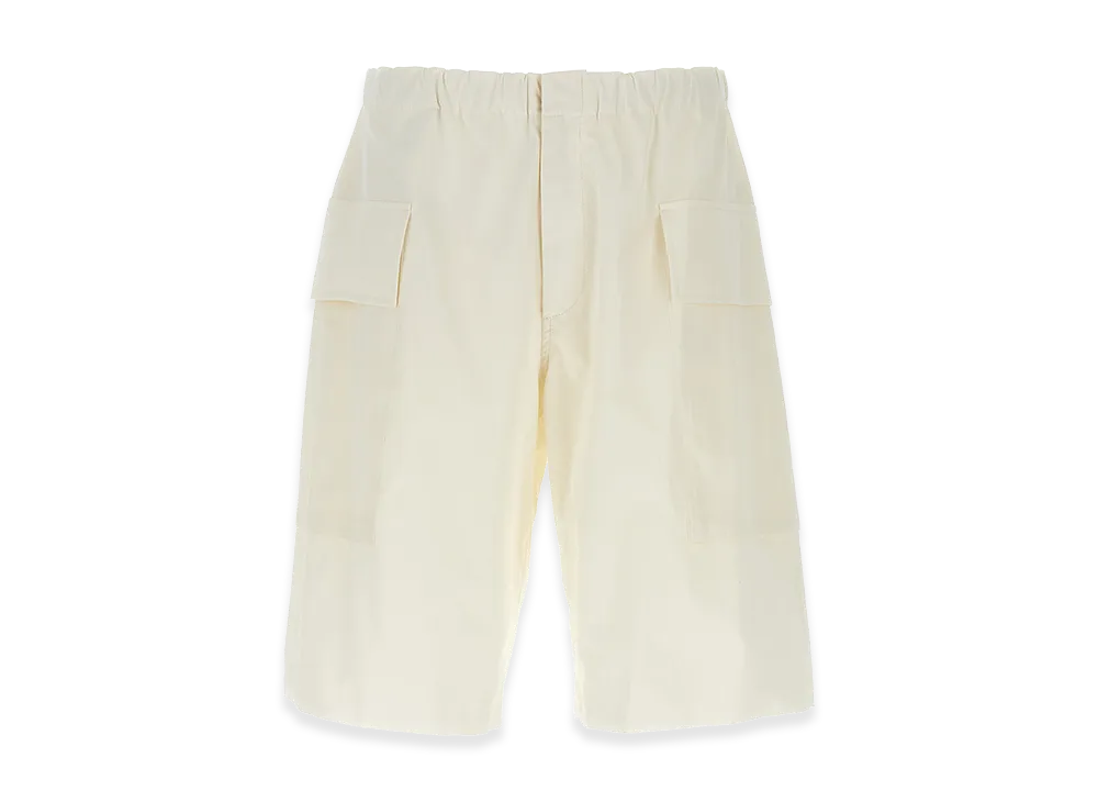 Jil Sander '94' Bermuda Shorts "White"