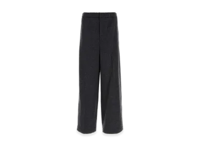Jil Sander Charcoal Flannel Pant "Grey"