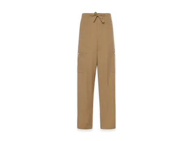 Jil Sander Cotton Poplin Cargo Pants "Beige"