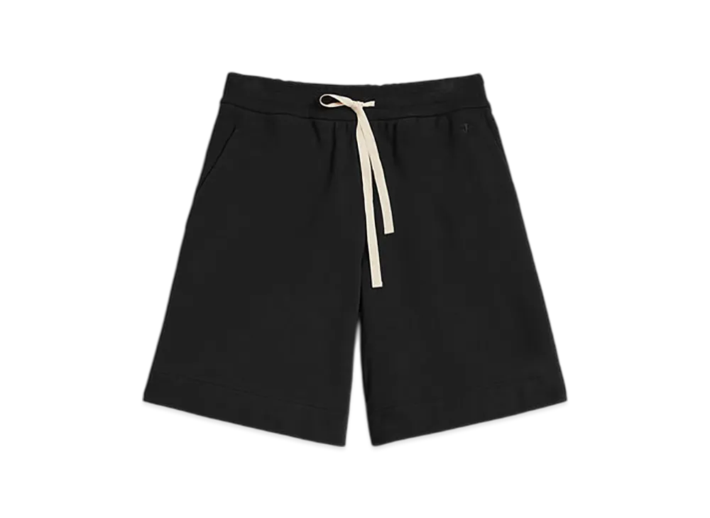 Jil Sander Cotton Terry Shorts "Black"