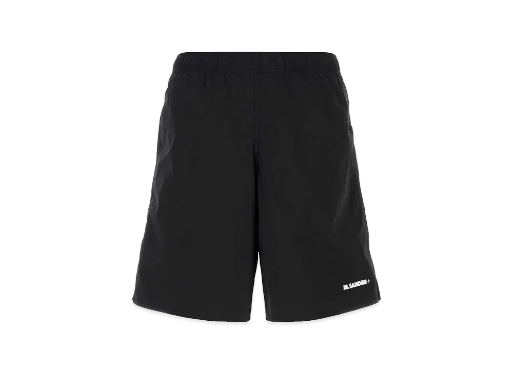 Jil Sander Stretch Nylon Swimming Shorts "Black"