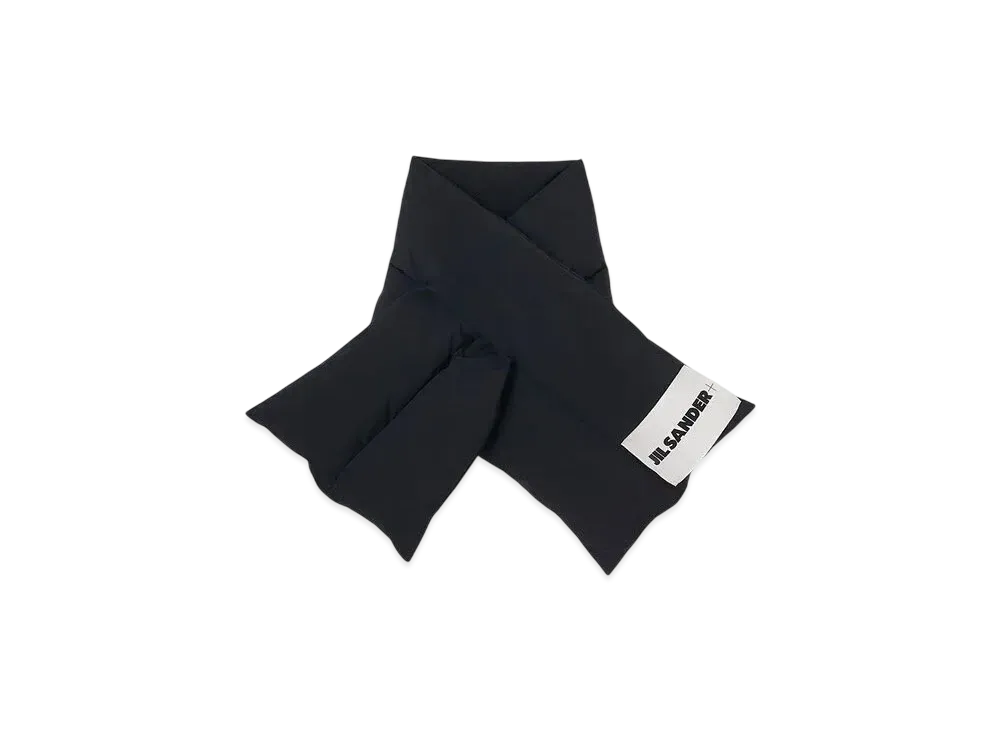 Jil Sander Down Scarf "Black"