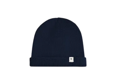 Jil Sander Wool Blend Hat "Navy"