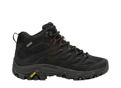 MERRELL Women's Moab 3 Synthetic Mid "Black/Black"