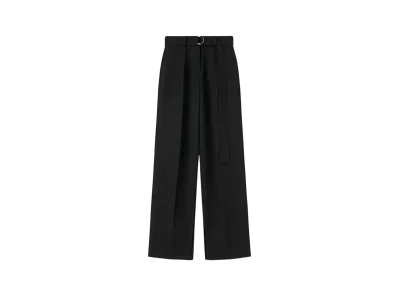 Jil Sander Women's Belted Trousers "Black"