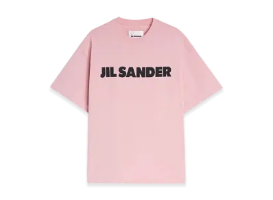 Jil Sander Logo T-Shirt "Neon Rose"