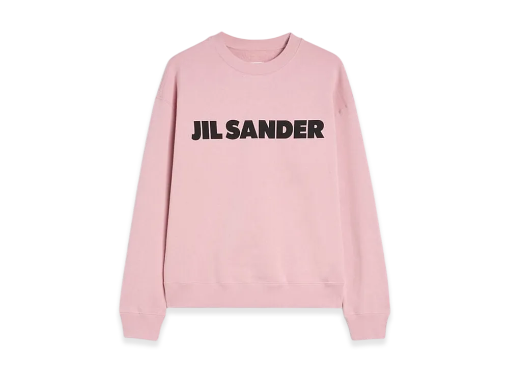 Jil Sander Logo Sweatshirt "Neon Rose"
