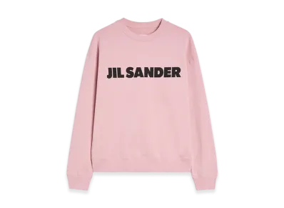 Jil Sander Logo Sweatshirt "Neon Rose"