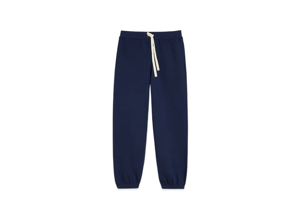 Jil Sander Cotton Terry Sweatpants "Violet Night"