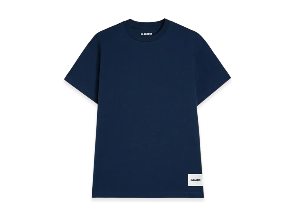 Jil Sander 3-Pack Short-Sleeved T-Shirt Set "Blau/Multicolor"