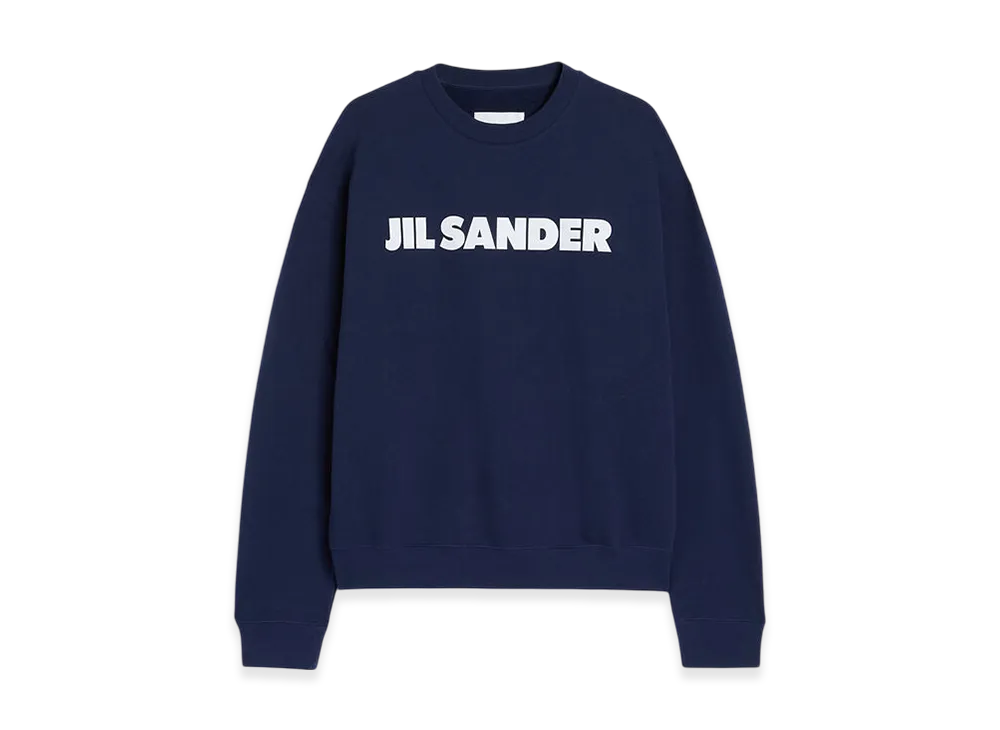 Jil Sander Logo Sweatshirt "Violet Night"