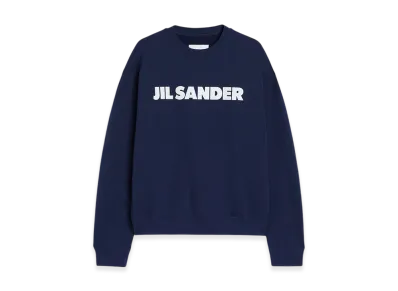 Jil Sander Logo Sweatshirt "Violet Night"