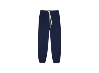 Jil Sander Cotton Terry Sweatpants "Violet Night"