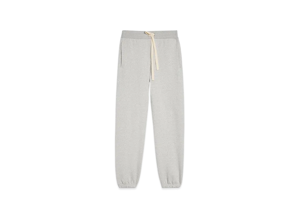 Jil Sander Cotton Terry Sweatpants "Powder Green"