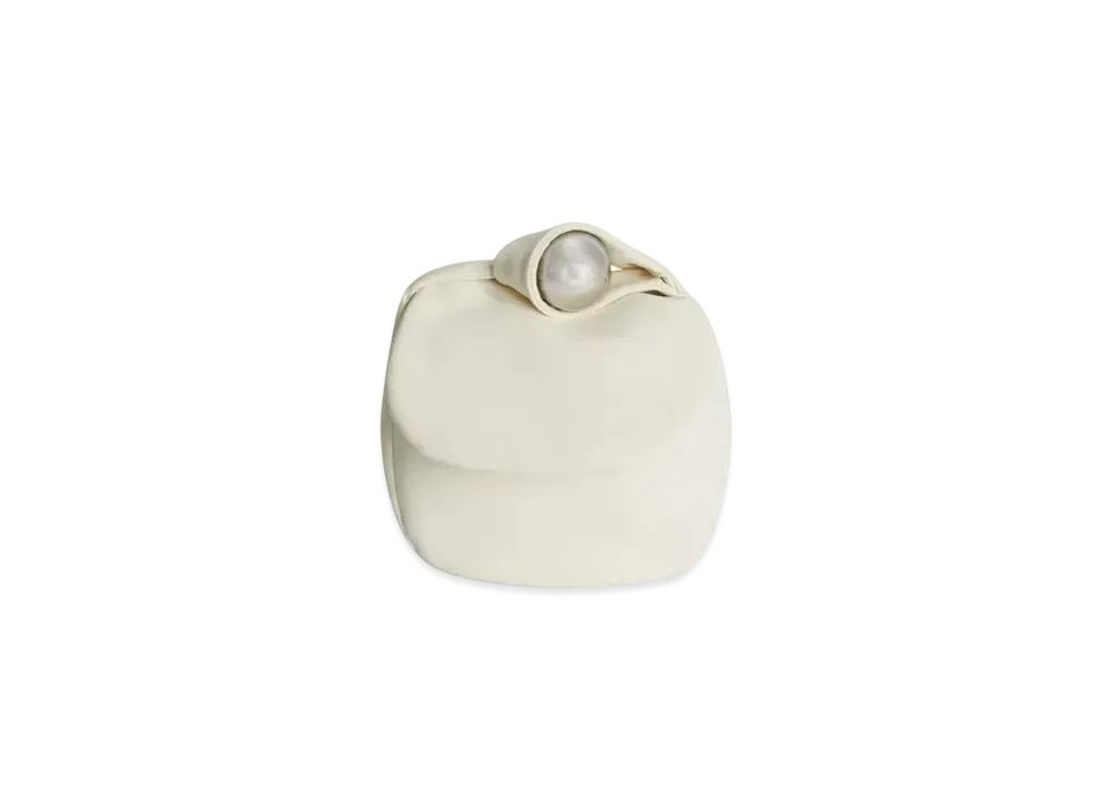 Jil Sander Sphere Pouch "Eggshell"